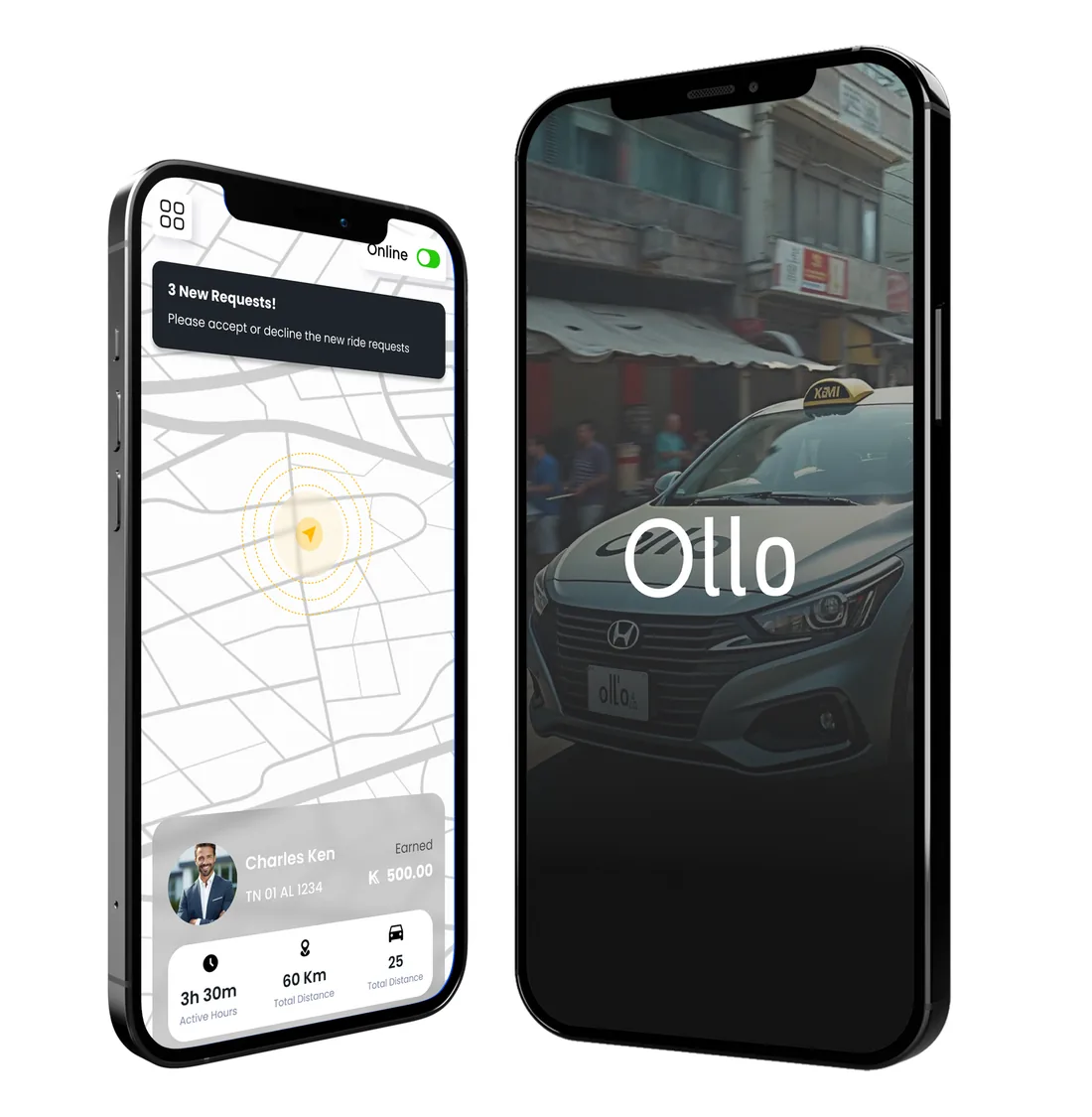 Ollo driver app